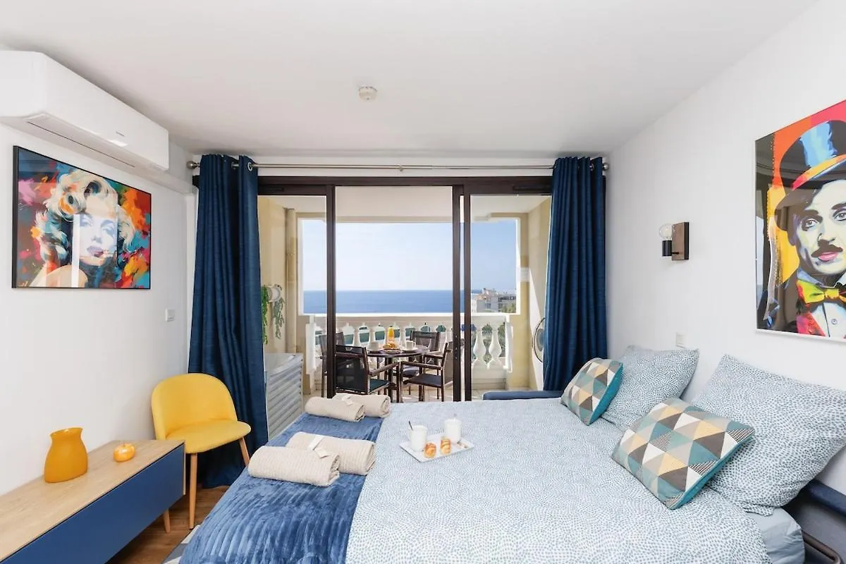 Apartment Residence Piscine Vue Mer Parking 4 Personnes Cannes France
